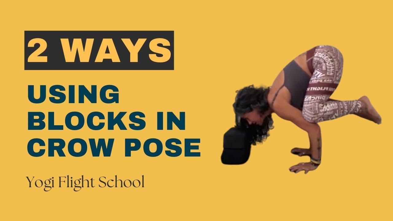 Yoga arm balance - Baby crow pose - YouTube