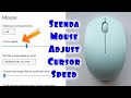 Seenda Wireless Mouse DPI Settings (Mouse Cursor Speed)