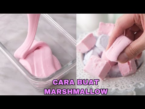 RESEP MARSHMALLOW ANTI GAGAL