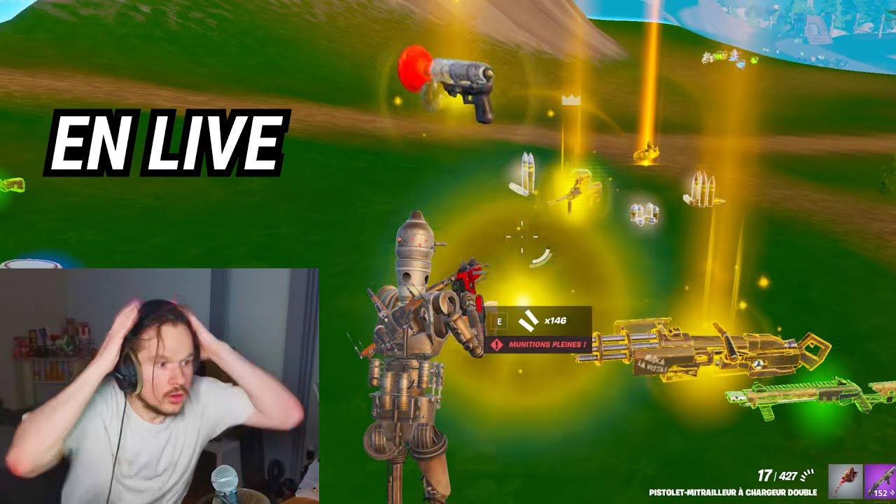 je joue à fortnite