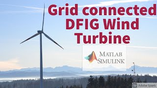 Grid connected DFIG Wind Turbine simulation using MATLAB/SIMULINK screenshot 5