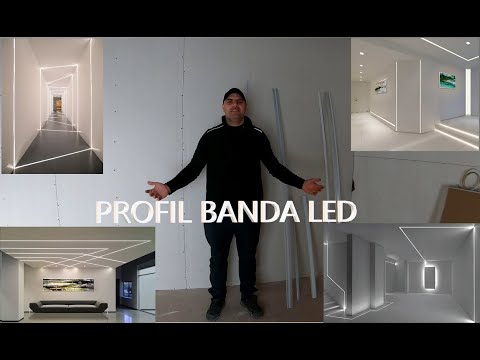 Video: Lămpi Pentru Tavan Fals (32 De Fotografii): Becuri Cu LED Pentru Structură De Perdea, Iluminat încastrat într-un Apartament