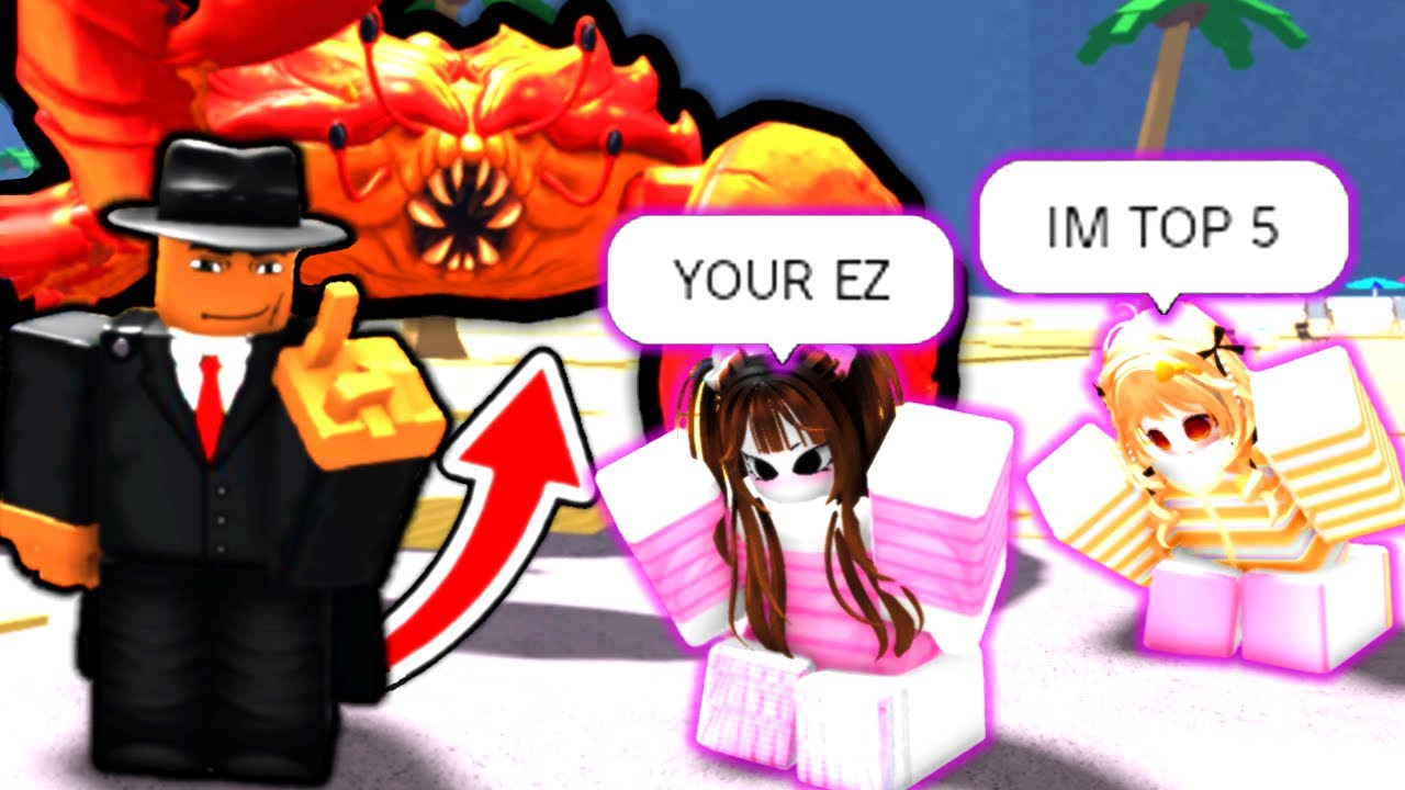 Using The CRAB BOSS Against TOXIC Pro Teamers.. 😈 | The Strongest Battlegrounds