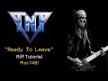 TNT Ready To Leave Riff Tutorial