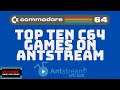 Top Ten C64 games on Antstream