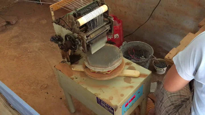Machine inserting fuse into firecrackers