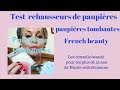 Je teste des rehausseurs de paupières en anti âge