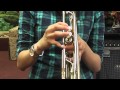 Como tocar las notas basicas de la trompeta basic trumpet notes 1