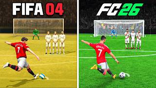 Scoring 1 Ronaldo Free Kick in Every FIFA
