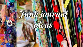#Junkjournal ideas fill up your pages #flipthroughfriday
