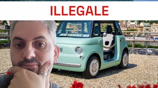 La Topolino é illegale perché non italiana