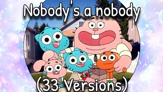 The Amazing World Of Gumball Nobodys A Nobody Multilanguage 33 Versions