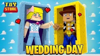WOODY & BO PEEP GET MARRIED! *TOY STORY 4*| Minecraft Toy Store | Little Kelly WOODY & BO PEEP GET MARRIED! *TOY STORY 4*| Minecraft Toy Store | Little Kelly