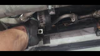 2005 cadillac deville  alternator replacement