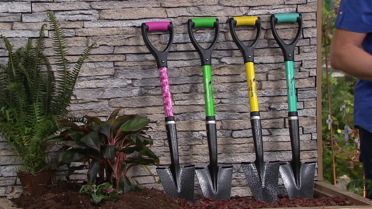Spear Head Mini Gardening Shovel & Spade on QVC YouTube