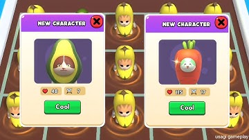 Epic Banana Run Merge Master🌟🌟Banana Merge Level 1 - 10🌟🌟Merge Master Level Max🌟🌟