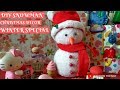Easy Craft: Cute DIY Sock Snowman, Rice Snowman, Christmas Ideas,Winter Special, Christmas Decor DIY Easy Craft: Cute DIY Sock Snowman, Rice Snowman, Christmas Ideas,Winter Special, Christmas Decor DIY
