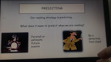 Whole Class Reading (Prediction) - Upper Key Stage 2