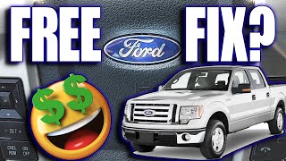 Ford F150 Check 4x4 Free Repair  I can't believe this worked