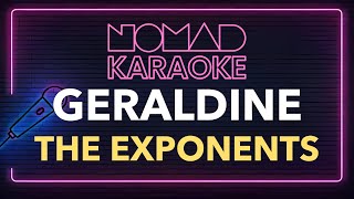 The Exponents - Geraldine (Karaoke)