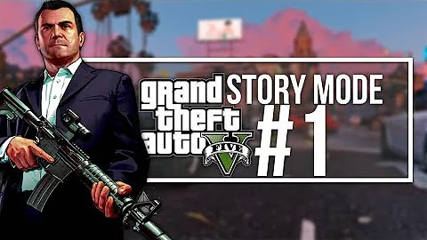 My First Asmr Video / GTA Story mode ep1 / welcome to my channel / Keyboard and mouse sounds