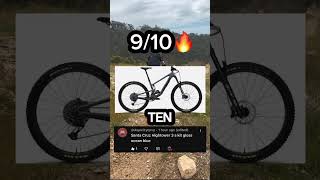 Rating Your Bikes. Part 2 ⭐️👇 #mtb #mtbreview #bicycle #mountainbikes