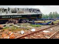 Train Accident Bankura District on Ondagram Railways Station | Derailment of two trains Indian Rail