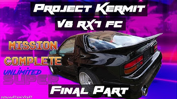 Making a Bonnet Scoop for Kermit V8 RX7 FC - Part 7 // Unlimited Super