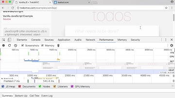 Chrome DevTools Tutorial 11: Performance / Timeline, Memory, Security
