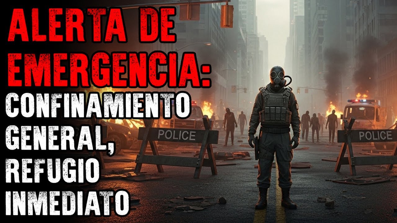 ALERTA DE EMERGENCIA: confinamiento general, refugio inmediato — creepypasta
