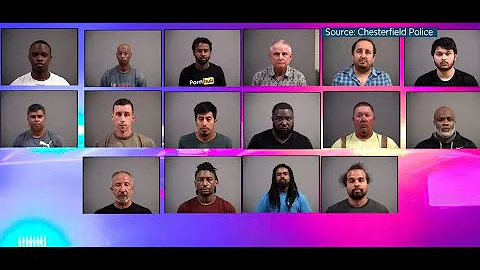 16 suspects arrested in Chesterfield online sex sting