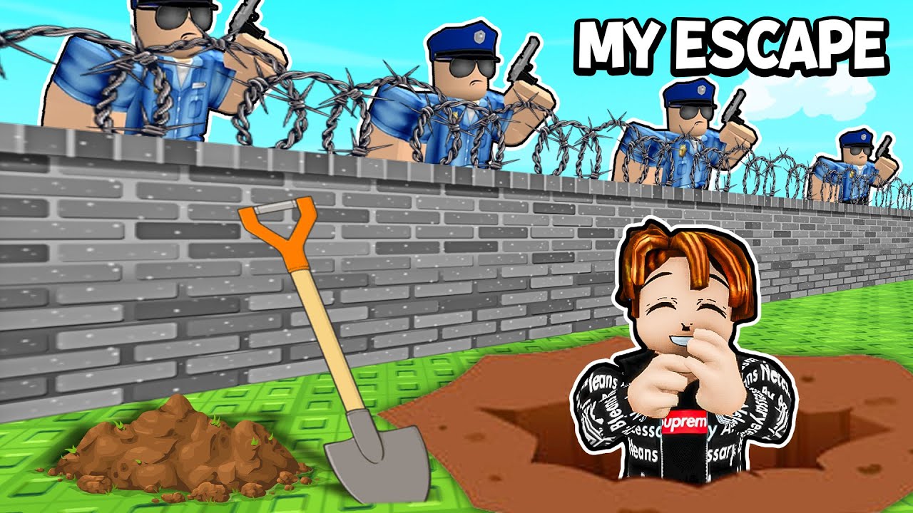 digging-to-escape-from-prison-in-roblox-youtube