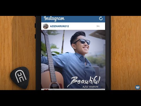 Aziz Harun   Beautiful Official Lyric Video