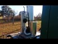 Gasifier Running a 45kw Generator with a Ford 300 cubic inch 6 cylinder engine