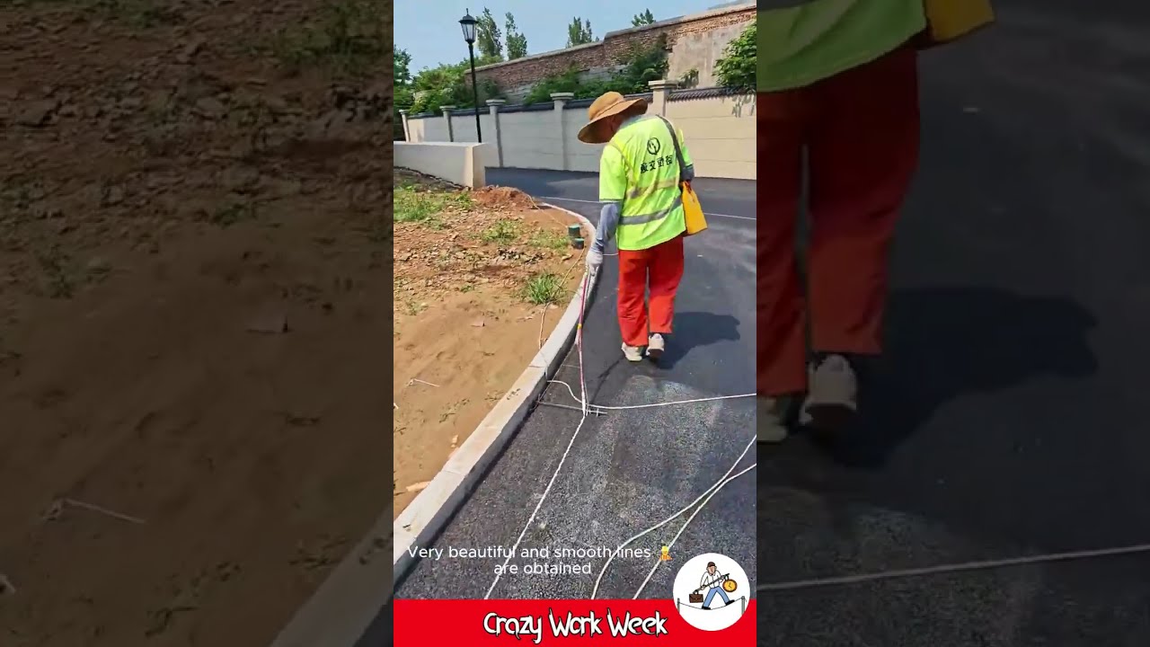 These Tools Can Be Used To Draw Lines On The Road Along Edge Of Curb MarkingLineStakeout