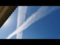 Very large contrails
