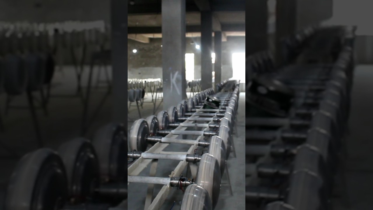 Fan Motor Polishing Prosess 