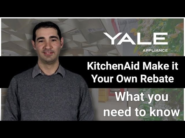 Kitchenaid Make It Your Own Rebate 2021