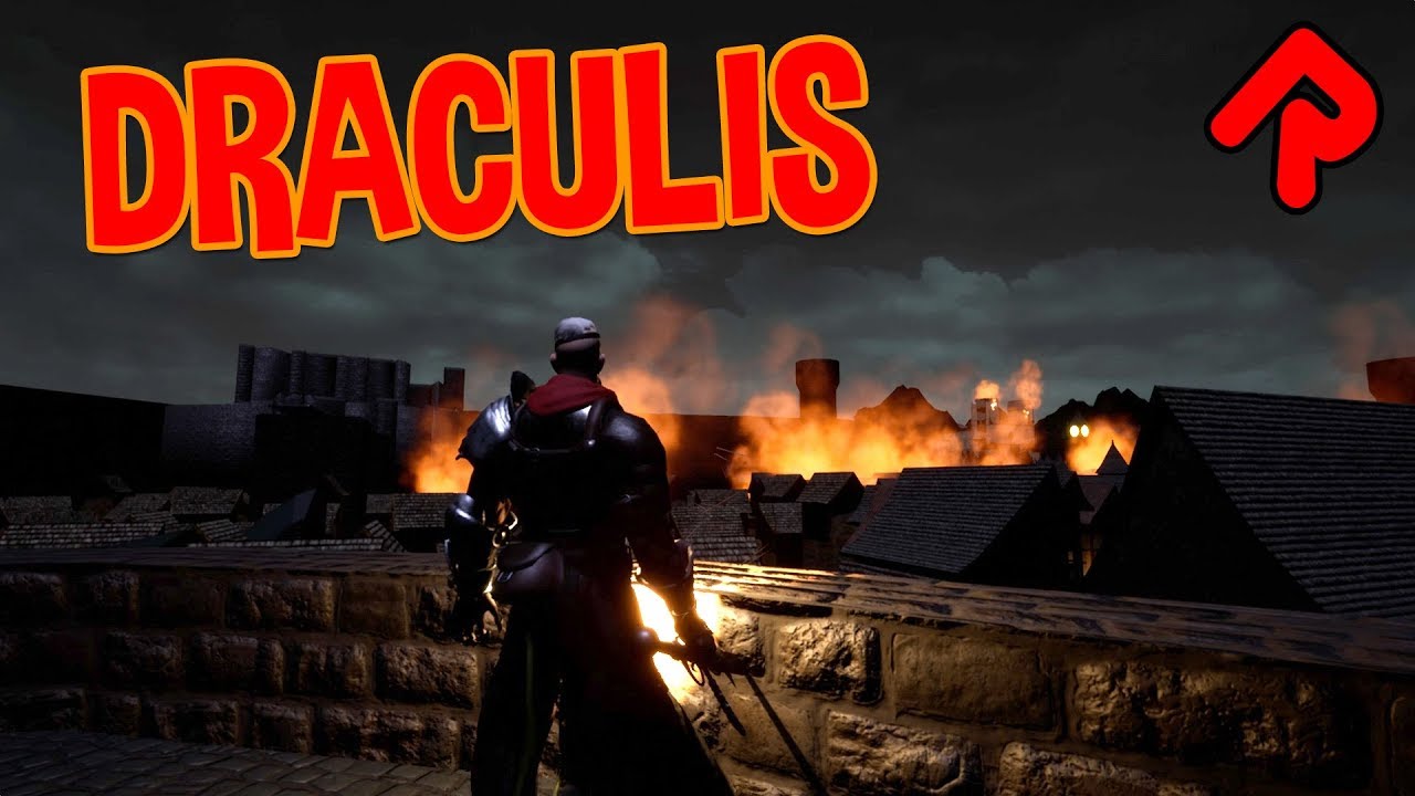 gaming logo Draculis: Move Your Mouse to Swing the Sword! (PC game prototype) | Alpha Soup