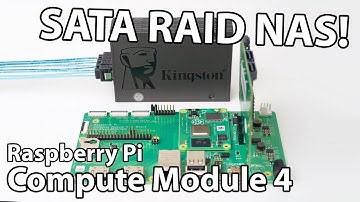 I built the fastest Raspberry Pi SATA RAID NAS!