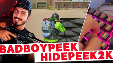 BadBoypeek and hidepeek2k Tutorial | شرح لأفضل بيكات في الببجي بادبوي بييك 🔥