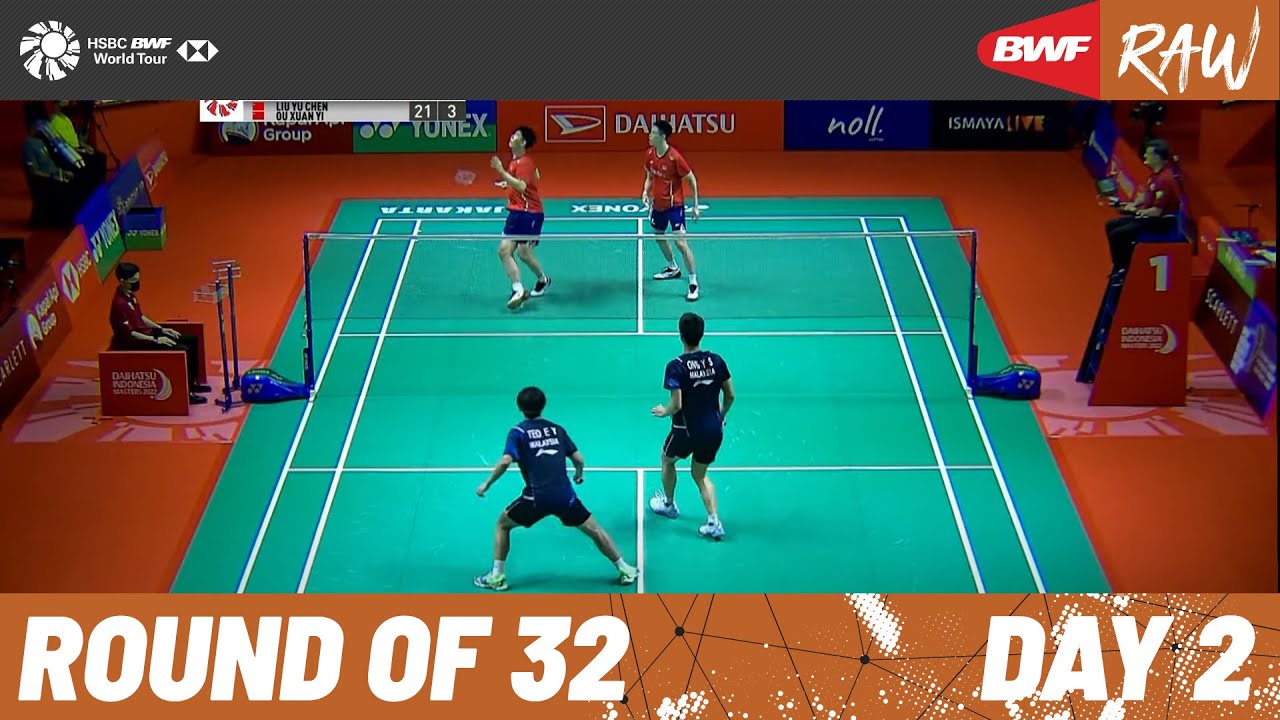 DAIHATSU Indonesia Masters 2022 | Day 2 | Court 1 | Round of 32