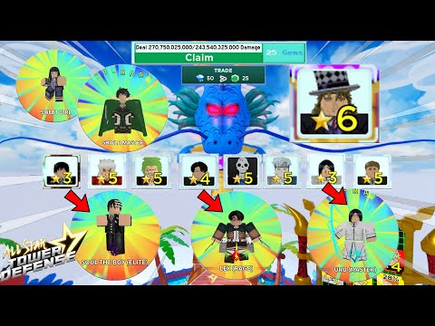 5 best 6 star units in Roblox All Star Tower Defense