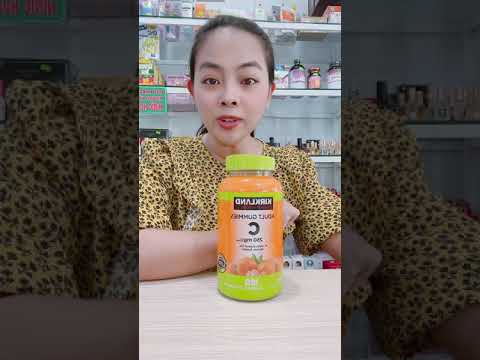 Kẹo Gummy Vitamin C Kirkland Mỹ