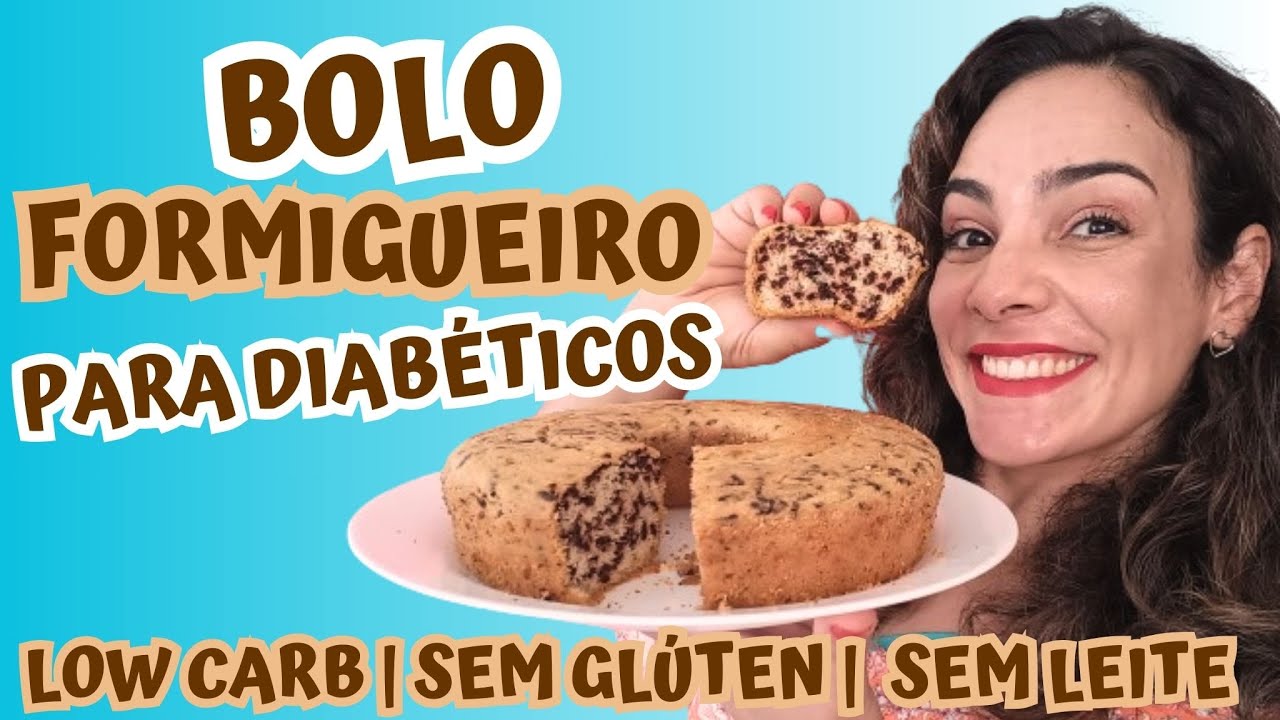 Bolo Formigueiro Low Carb | Sem Glúten | Sem Leite | Fácil De Fazer!