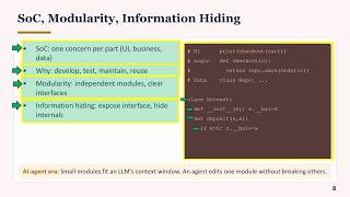 SDA Lecture 3: Clean, Modular & Maintainable Software (Part 2)