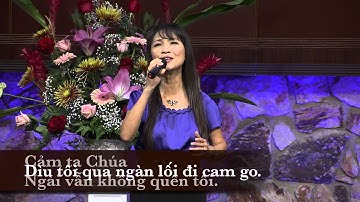 Cảm tạ Chúa. Cô Đinh Ngọc. HT Tin Lành Orange. Mục sư Nguyễn Thỉ