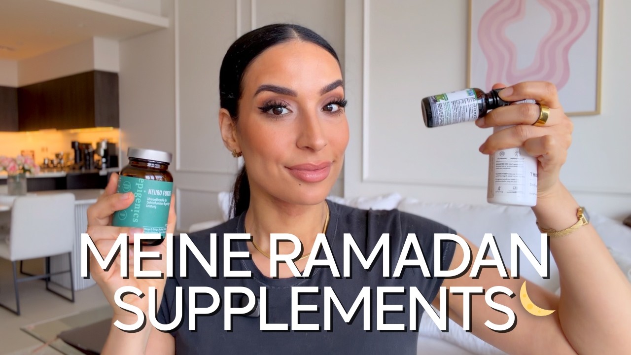 Die besten Supplements im Ramadan für Energie & Fokus | Nahrungsergänzungsmittel beim Fasten 🌙