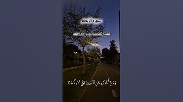 سورة الأنعام| الشيخ : محمد أيوب رحمه الله #قرآن #اكسبلور #foryou #راحة_نفسية