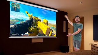 DITCHING my TV for 200' Projector! | Anker Nebula Mars3